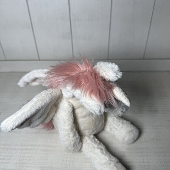 Jellycat Lallagie Unicorn Cream Stuffed Plush Toy Animal Mystical Rare Retired - Picture 15 of 16
